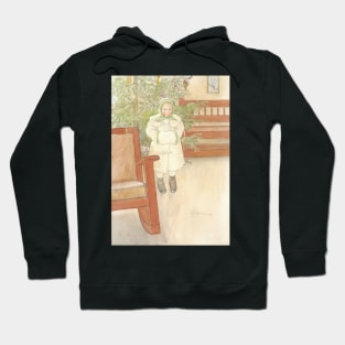 Girl and Rocking Chair by Carl Larsson Hoodie